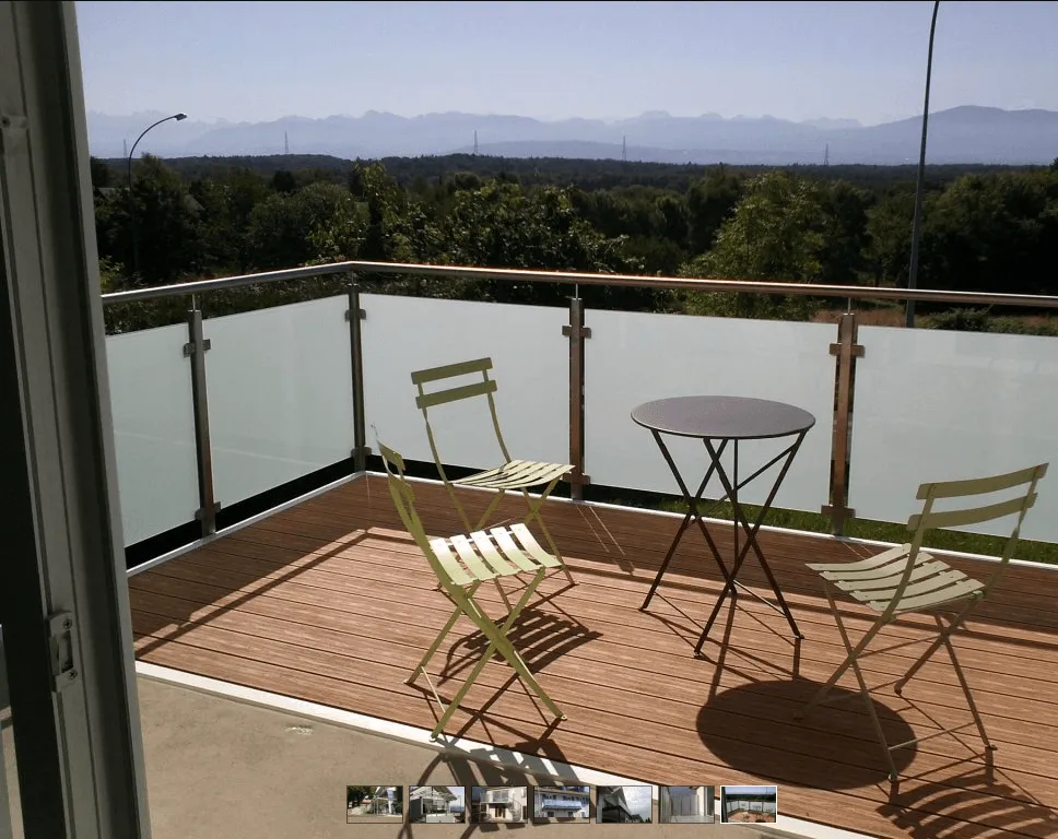 Balcon et terrasse en métal sur mesure — Charrière SA — photo 1