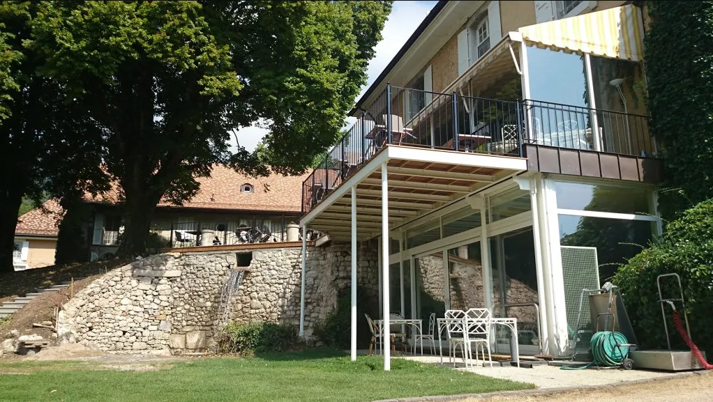 Balcon et terrasse en métal sur mesure — Charrière SA — photo 3